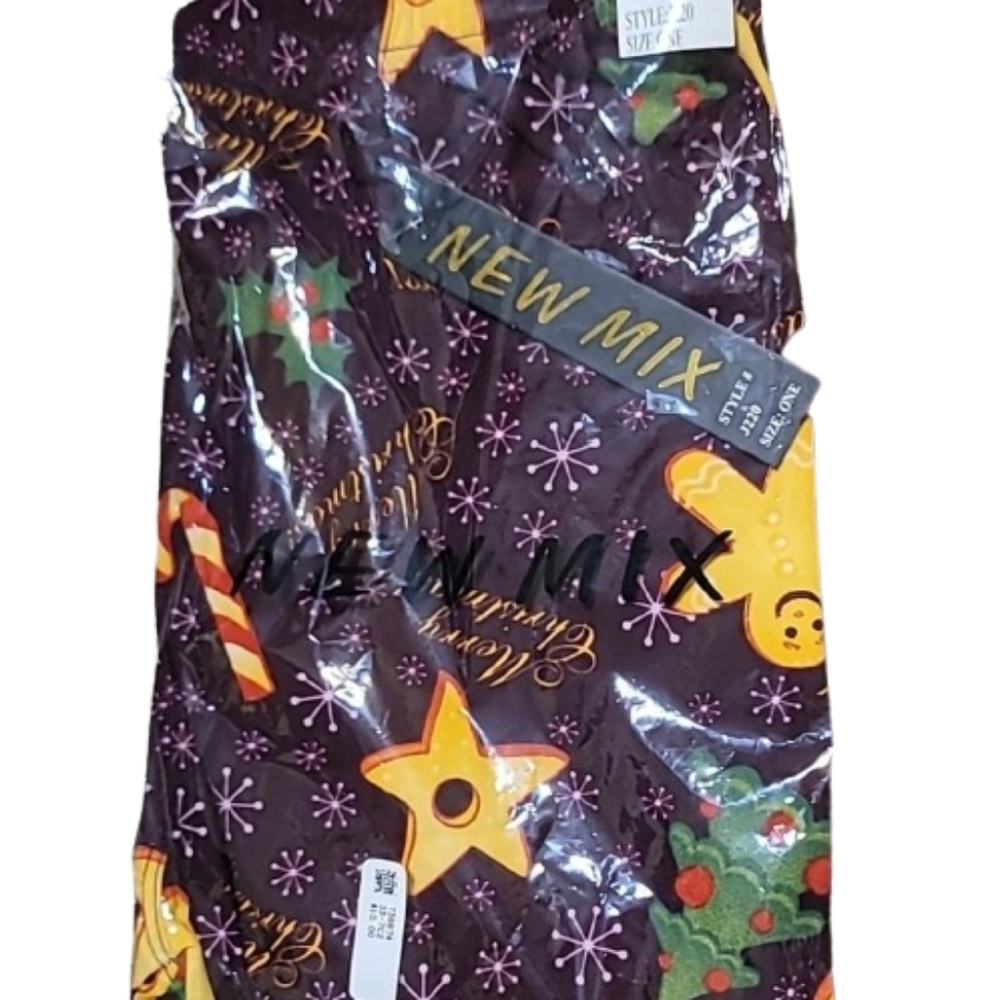 New Mix Gingerbread - Holiday Leggings
